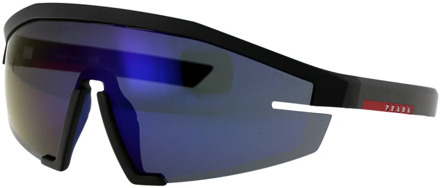Prada Stijlvolle zonnebril met 0PS 03Zs ontwerp Prada , Black , Heren - 44 MM