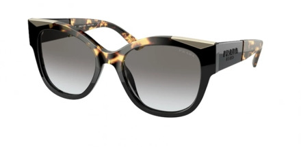 Prada Stijlvolle zonnebril Prada , Black , Dames - 54 MM