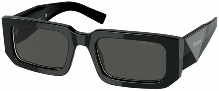 Prada Stijlvolle zonnebril voor heren Prada , Black , Heren - 53 MM