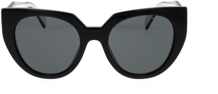 Prada Stijlvolle zonnebril voor vrouwen Prada , Black , Dames - ONE Size,52 MM