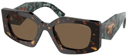 Prada Stijlvolle zonnebril voor vrouwen Prada , Brown , Dames - 51 MM