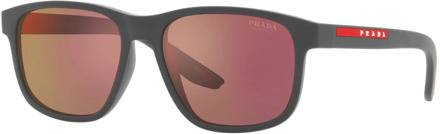 Prada Sunglasses Prada , Gray , Heren - 56 MM