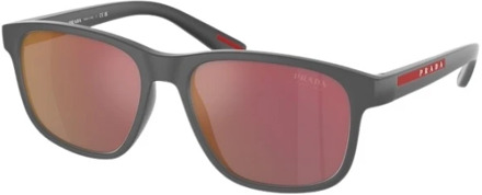 Prada Sunglasses Prada , Gray , Heren - 56 MM