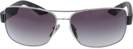 Prada Sunglasses Prada , Gray , Heren - 65 MM