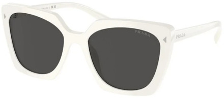 Prada Sunglasses Prada , White , Dames - 54 MM