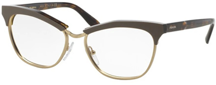 Prada Verhoog je stijl met moderne damesbrillen Prada , Brown , Dames - 55 MM