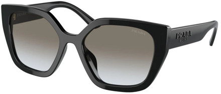 Prada Verhoog je stijl met PR 24Xs zonnebril Prada , Black , Dames - 52 MM