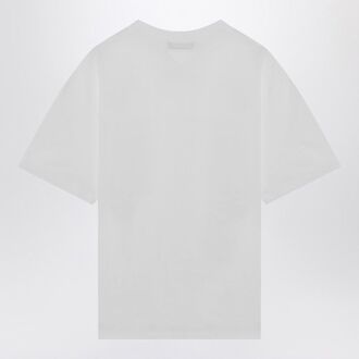 Prada Witte Katoenen T-shirt - L