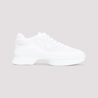 Prada Witte Mesh Sneakers - EU 40