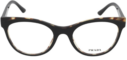 Prada Zwarte Ss23 Dames Optische Brillen Prada , Black , Dames - 53 MM