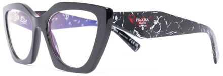 Prada Zwarte zonnebril met origineel etui Prada , Black , Dames - 54 MM