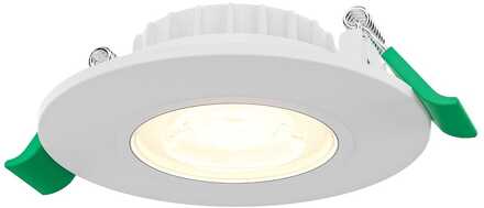 Prado dimbare LED Inbouwspot - 6 watt 570 lumen - CCT instelbare lichtkleur 2700K/4000K/6000K - Lage inbouwdiepte 25 mm - Rond - IP44 voor binnen en buiten - Wit
