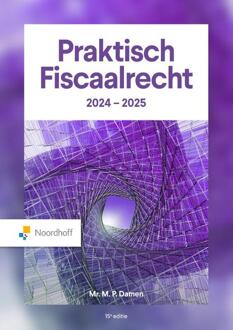 Praktisch Fiscaalrecht 2024-2025 Hoofdboek -  Mr. M.P. Damen (ISBN: 9789001043988)