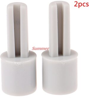 Praktische 2/4Pcs Mixer Potentiometer Verlenging As Grey Plastic Extension Shaft 2stk