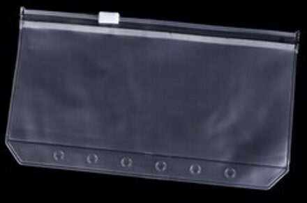 Praktische A5/A6/A7 Transparante Pvc Opslag Kaart Tas Voor Reiziger Notebook Dagboek Planner Rits Zak Indienen Product
