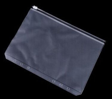 Praktische A5/A6/A7 Transparante Pvc Opslag Kaart Tas Voor Reiziger Notebook Dagboek Planner Rits Zak Indienen Product