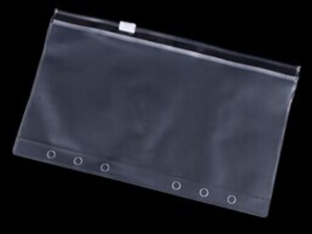 Praktische A5/A6/A7 Transparante Pvc Opslag Kaart Tas Voor Reiziger Notebook Dagboek Planner Rits Zak Indienen Product