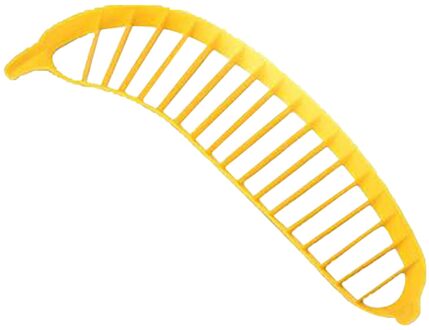 Praktische Banana Cutter Fruit Chopper Plastic Banana Slicer Pp Materiaal Cutter Fruit Groente Salade Maker Keuken Gadgets Gereedschap