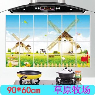 Praktische Behang Keuken Muurstickers Keuken Oliebestendig Verwijderbare Muurstickers Art Decor Thuis Sticker Fruit Stickers 60*90 Cm 290-1