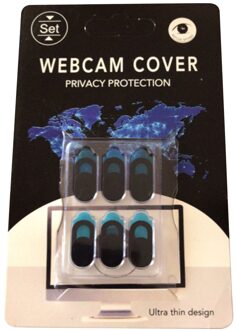 Praktische Camera Cover Privacy Bescherming Sticker Lichtgewicht Kleine Anti Elektrische Shock Webcam Cover Voor Tablet Laptop Ipad 3stk