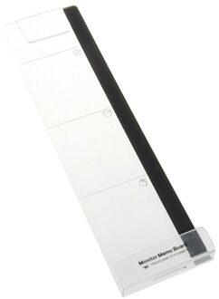 Praktische Cartoon Computer Monitor Screen Memo Board Pads Side Panel Kleverige Herinnering Holder Home Office Praktische Accessoires