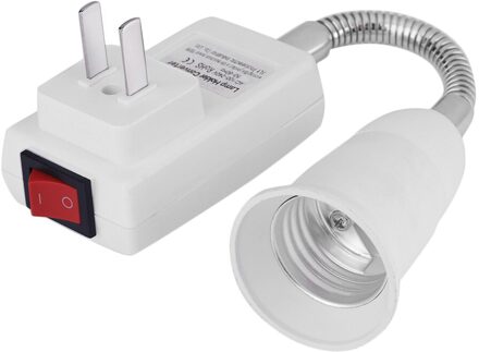 Praktische E27 Lampen Adapter Converter Flexibele Extension Houder Led Lamp Lampvoet Met Socket Aan/Uit Schakelaar