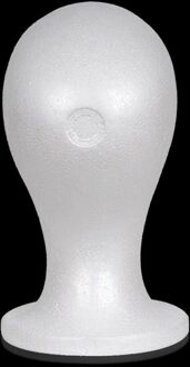 Praktische Foam Vrouw Mannequin Hoofd Voor Kapsels Bril Cap Display Houder Stand Model Met Stand Pruik Houder