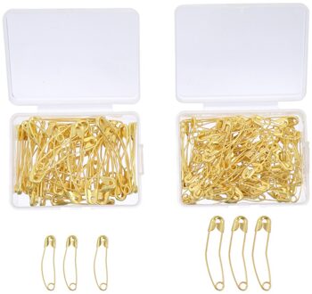 Praktische Gebogen Veiligheidsspeld Mode Kleding Veiligheid Pin Voor Sjaal Stof Ambachten gouden