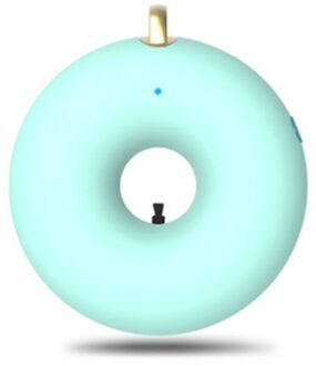 Praktische Hals Opknoping Luchtverfrisser Purifier Mini Usb Handsfree Negatieve Ion Air-Cleaner Huishoudelijke Auto Luchtreinigers groen