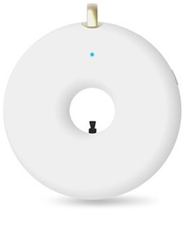 Praktische Hals Opknoping Luchtverfrisser Purifier Mini Usb Handsfree Negatieve Ion Air-Cleaner Huishoudelijke Auto Luchtreinigers wit