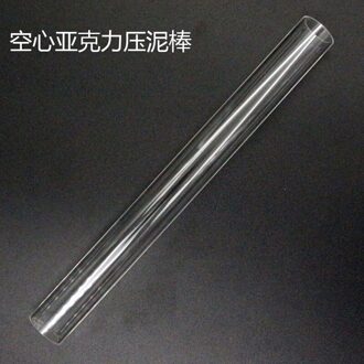 Praktische Handcraft Klei Acryl Staaf Solid Rolling Pins Duurzaam Clear Holle Stok Diy Keramische Beeldhouwen Druk Klei Staven Hollow