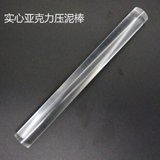 Praktische Handcraft Klei Acryl Staaf Solid Rolling Pins Duurzaam Clear Holle Stok Diy Keramische Beeldhouwen Druk Klei Staven