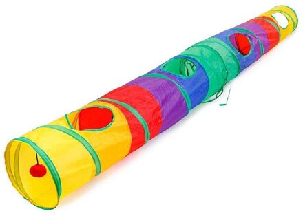 Praktische Kat Tunnel Buis Inklapbare Play Speelgoed Indoor Outdoor Kitty Puppy Speelgoed Voor Puzzel Oefenen Verbergen Training En R