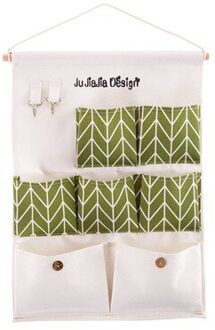 Praktische Katoen & Linnen Opknoping Opbergtas Achter Deur Muur Opknoping Diversen Organizer Bag Home Decor 8