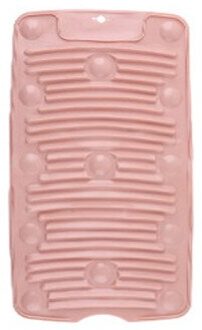 Praktische Laundryhome Opvouwbare Draagbare Praktische Wasserij Tool Dikker Scrubboards Kleding Schrobben Schoonmaken Wassen Board roze