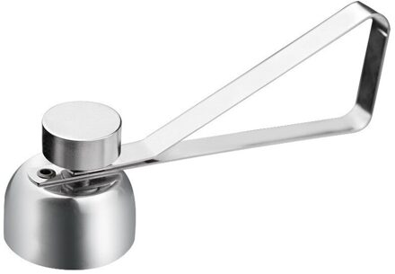 Praktische Metalen Ei Opener Ei Cutter Wire Cutters Shell Opener Roestvrijstalen Gekookt Ruwe Eieren Open Creatieve Keuken Gereedschap zilver