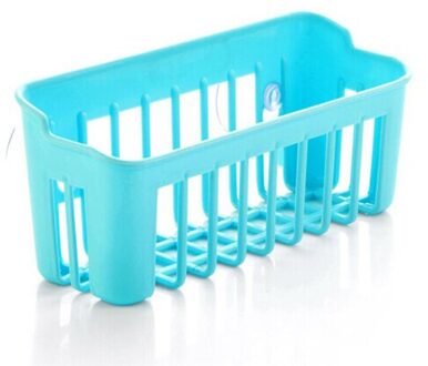 Praktische Muur Mand Gootsteen Mand Opslag Opknoping Wassen Cleaning Bal Opslag Spons Houder Zuignappen Keuken Gadgets 02