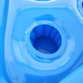 Praktische Pvc Opblaasbare Strand Bierfles Onderzetters Zomer Water Party Drink Float Draagbare Zwembad Bekerhouder 6 Gaten Driehoekige