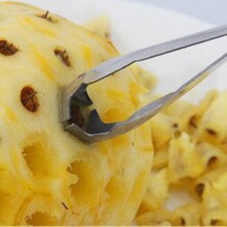 Praktische Rvs Cutter Ananas Eye Dunschiller Ananas Zaad Remover Lot