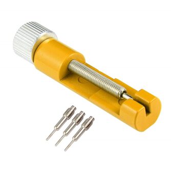 Praktische Rvs Horloge Reparatie Tool Kit Case Opener Richter Pins Armband Link Horloge Band Band Remover Kit 3