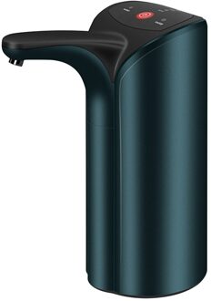 Praktische Water Fles Pomp Usb Opladen Dual Mode Loop Schakelaar Water Elektrische Water Dispenser Voor Thuis Keuken groen