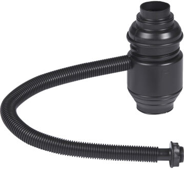 Praxis aansluitset voor regenton Zwart