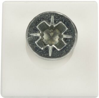 Praxis Achterwand Hoekverbinder Wit 12 Stuks