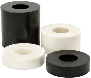 Praxis Afstandschijf Assorti Zwart-wit 24 Stuks