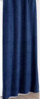 Praxis Alaska Verduisterend En Isolerend Kant En Klaar Gordijn Blauw 140 X 240 Cm