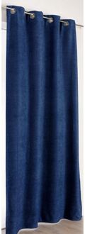 Praxis Alaska Verduisterend Kant En Klaar Gordijn Blauw 140 X 260 Cm