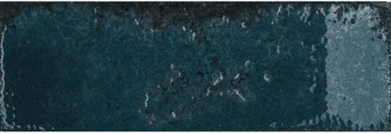 Praxis Alma Wandtegel - Donkerblauw - Glanzend - 10x30 Cm - 1,14 M²