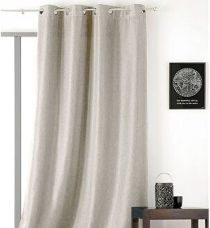 Praxis Amsterdam Lichtdoorlatend Kant En Klaar Gordijn Beige 145 X 240 Cm