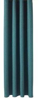 Praxis Amsterdam Lichtdoorlatend Kant En Klaar Gordijn Blauw 145 X 240 Cm