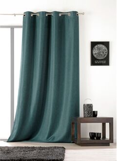 Praxis Amsterdam Lichtdoorlatend Kant En Klaar Gordijn Groen 145 X 240 Cm